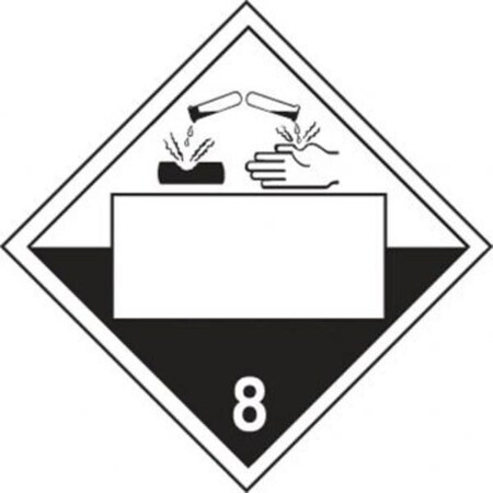 Accuform 10.75 in W, 10.75 in H, Plastic MPL800VP1